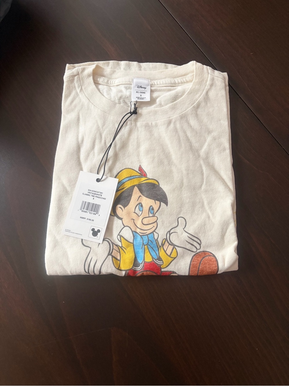 Re/Done Pinocchio T-Shirt - Small